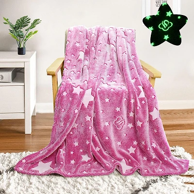 Glow In The Dark Hoodie Blanket
