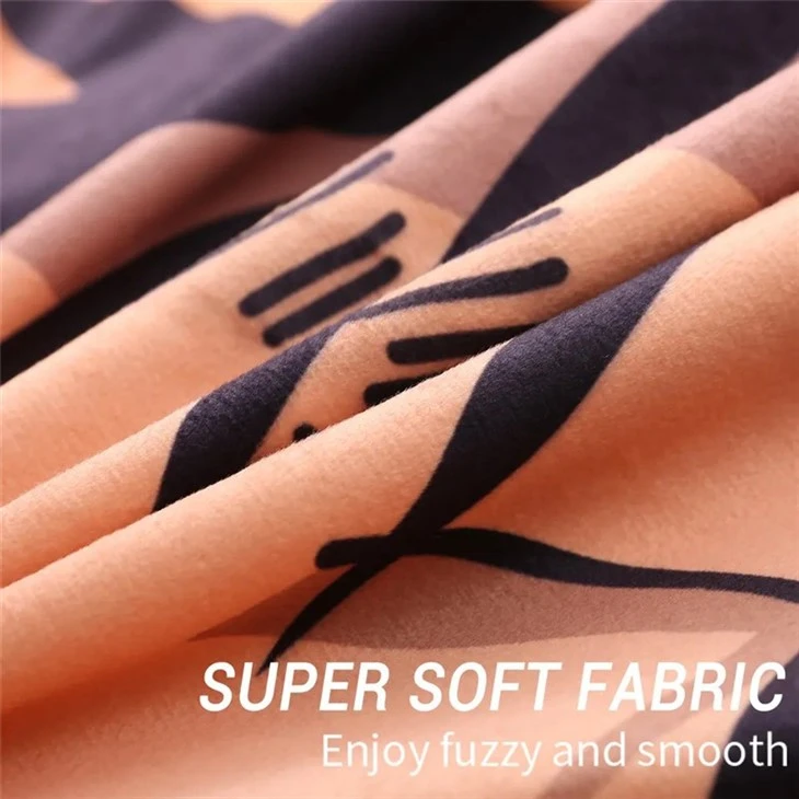 colorful sherpa blanket