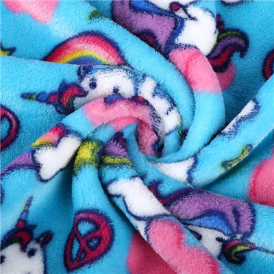 100% полиэфирная печать для детей пижамы