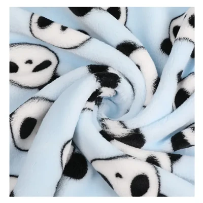 Симпатичная мягкая фланелевая ткань Panda