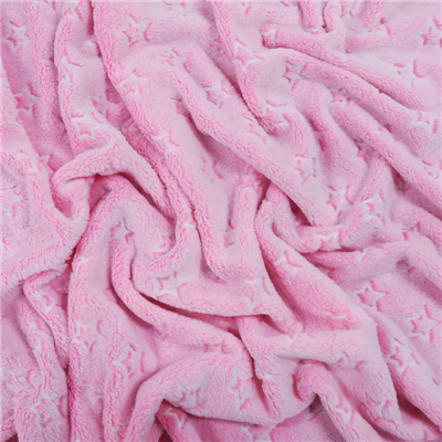 Многоцветный фланелевый коралловый флис с тиснением и принтом