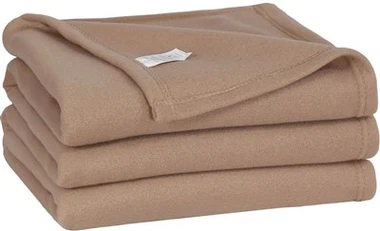 Толстое флисовое одеяло